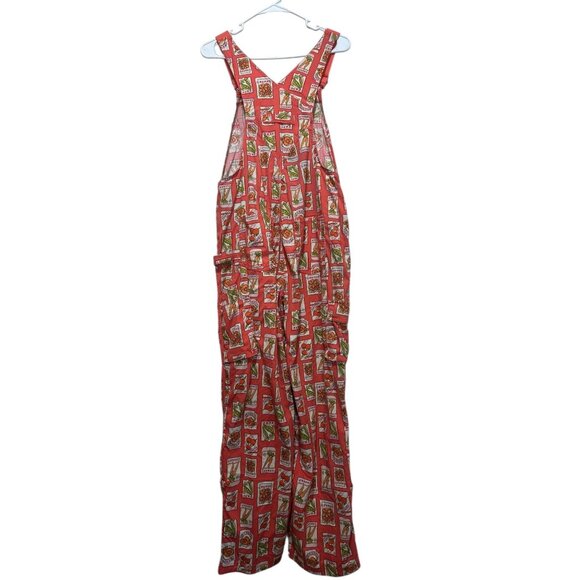Duluth Trading Heirloom Gardening Bib Overalls Womens Small Cargo Seed Pockets - Picture 4 of 16